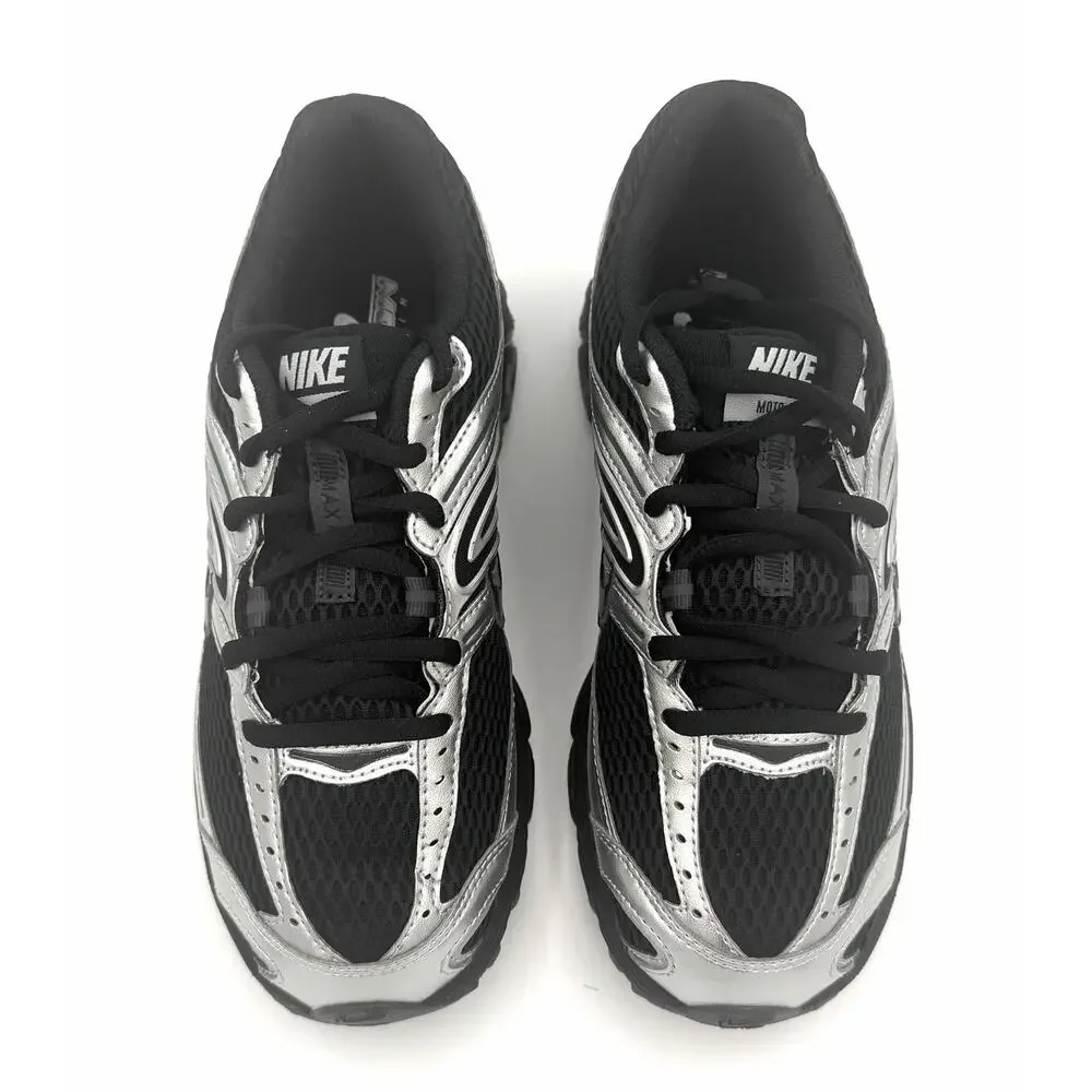 NEW Womens Size 7 Nike Air Max Moto 2k Black Silver Trainer Running Sneakers